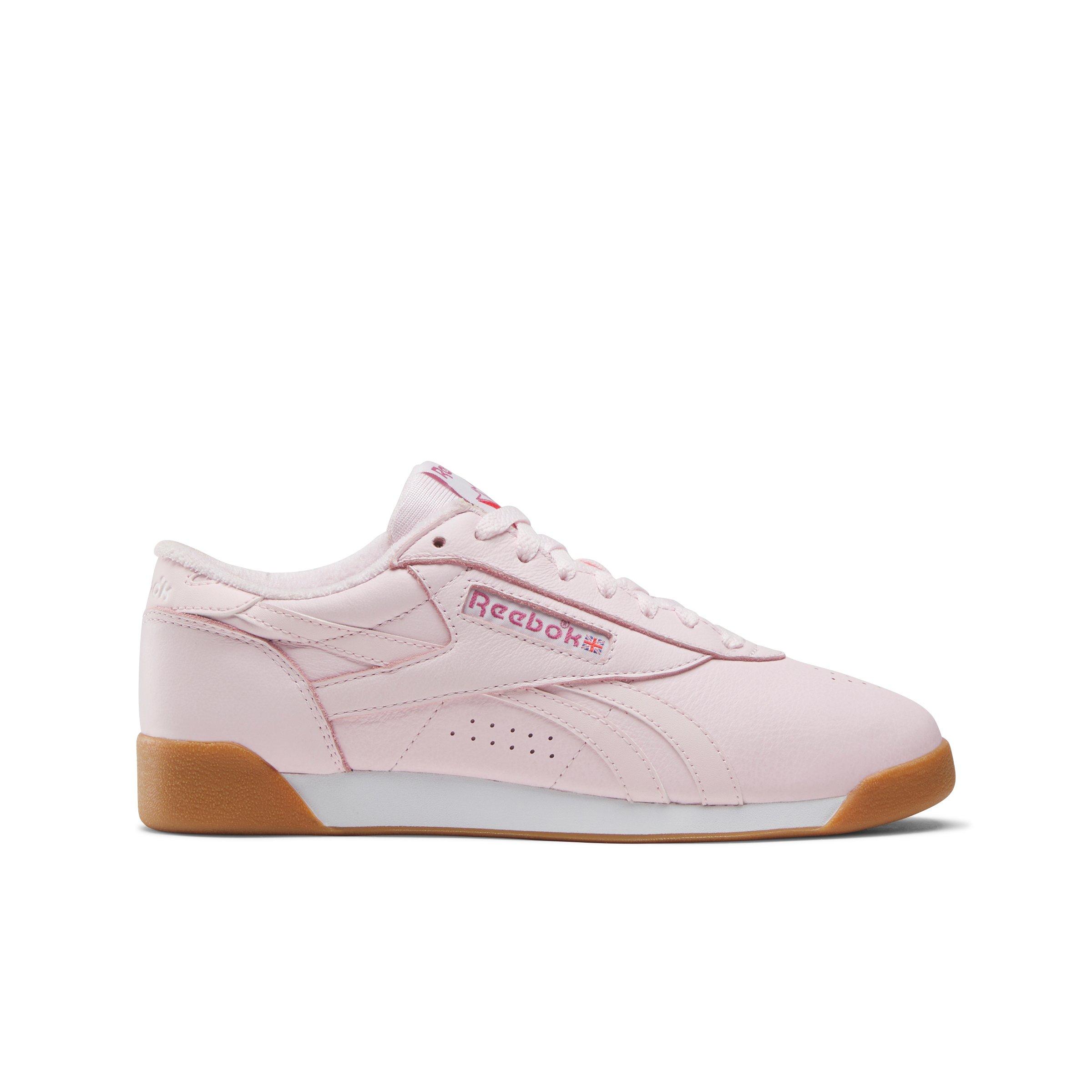 Reebok Freestyle Lo Frosted BerryStudio PinkGum Womens Shoe